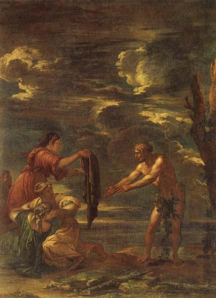  Odysseus and Nausicaa